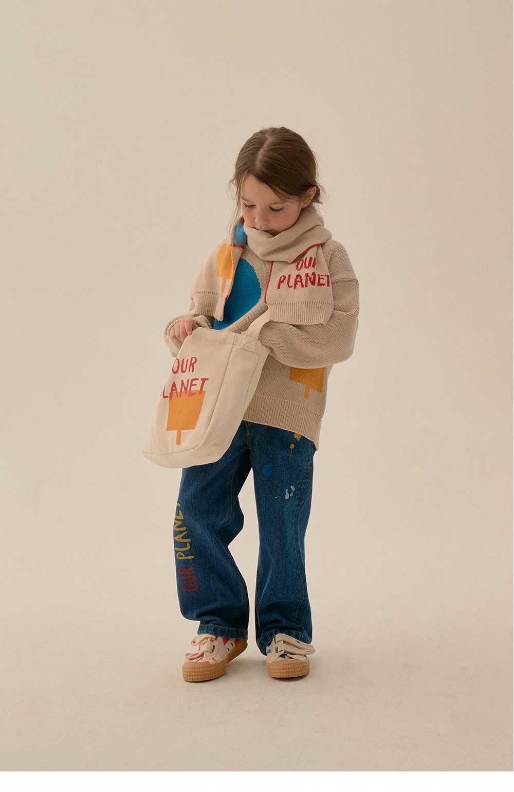 Boys & Girls Beige Sweater