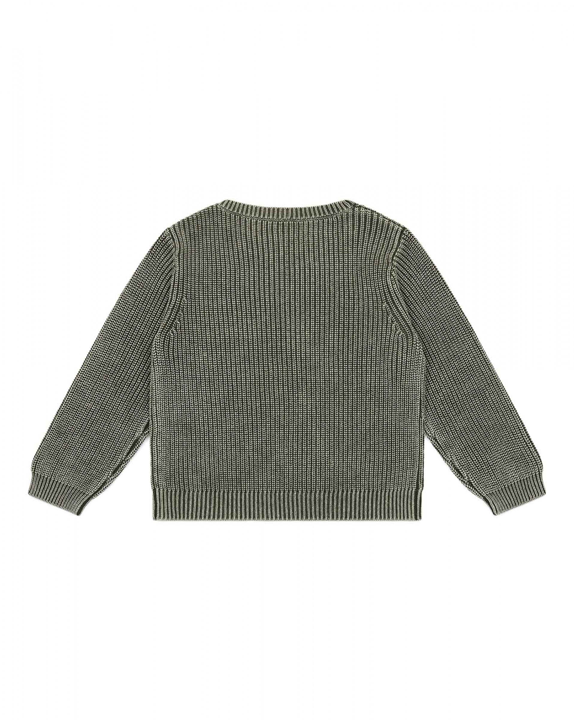 Boys Khaki Cotton Sweater