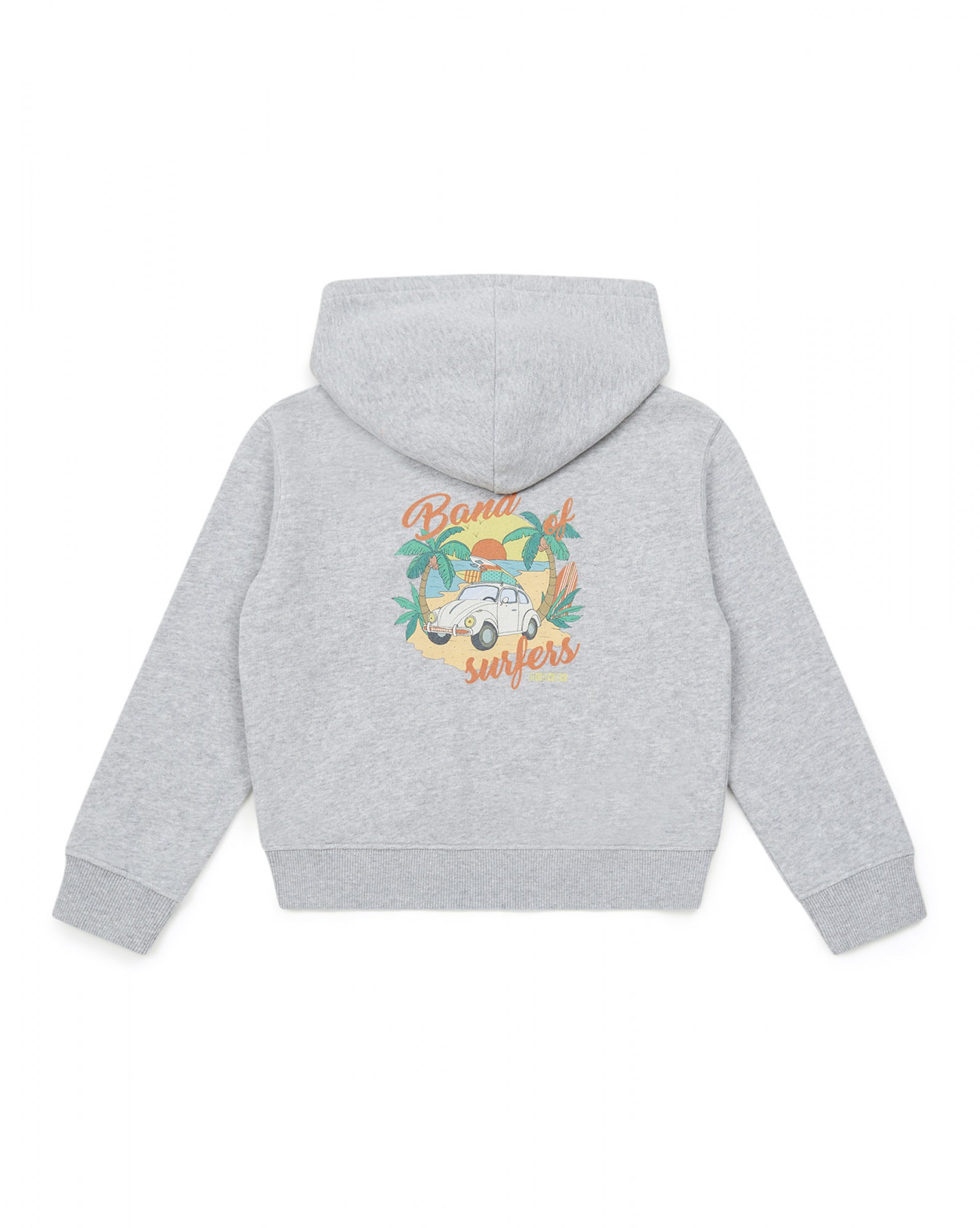 Boys & Girls Grey Zip-Up Top