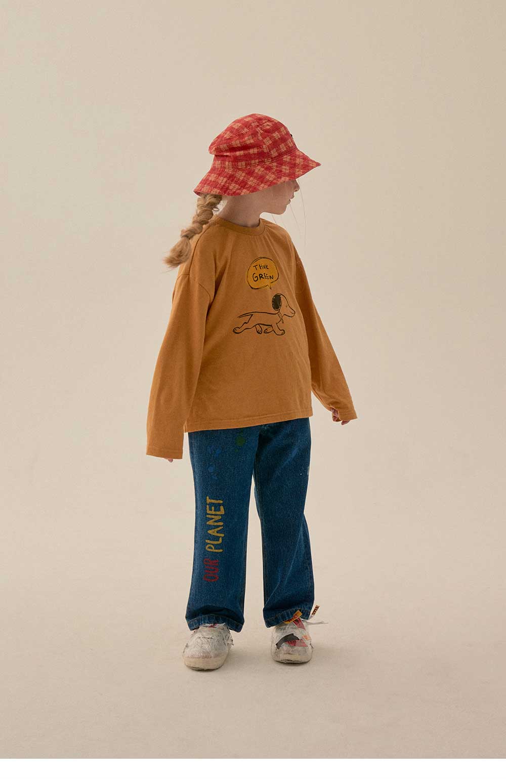 Boys & Girls Blue Denim Trousers