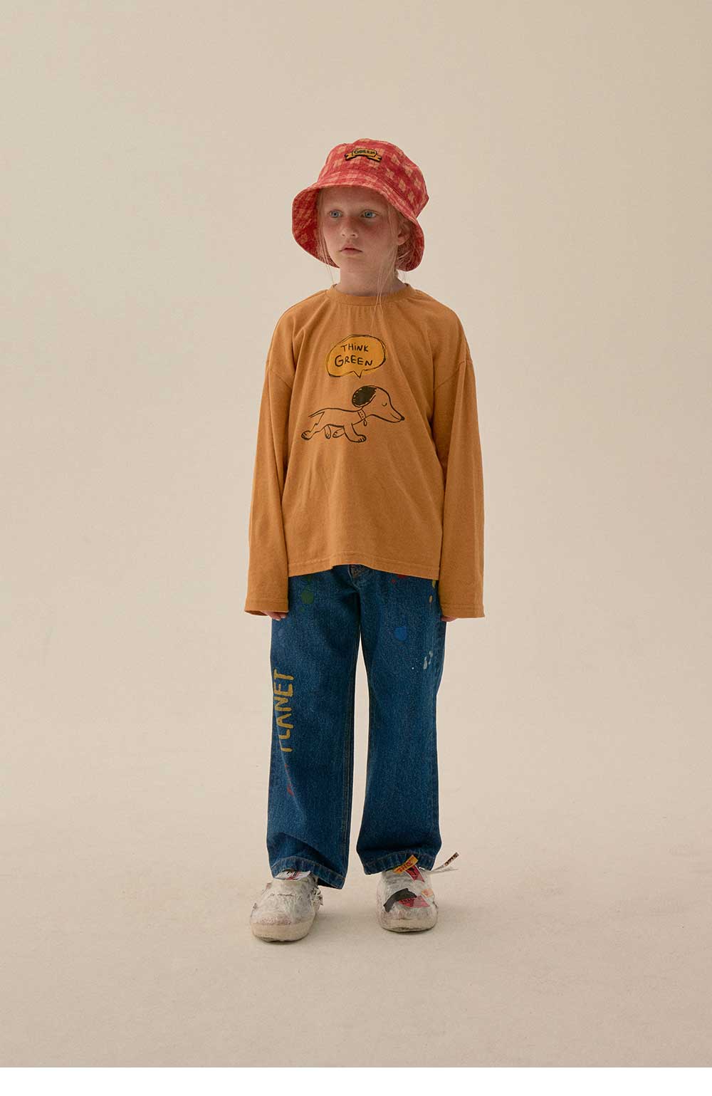 Boys & Girls Blue Denim Trousers