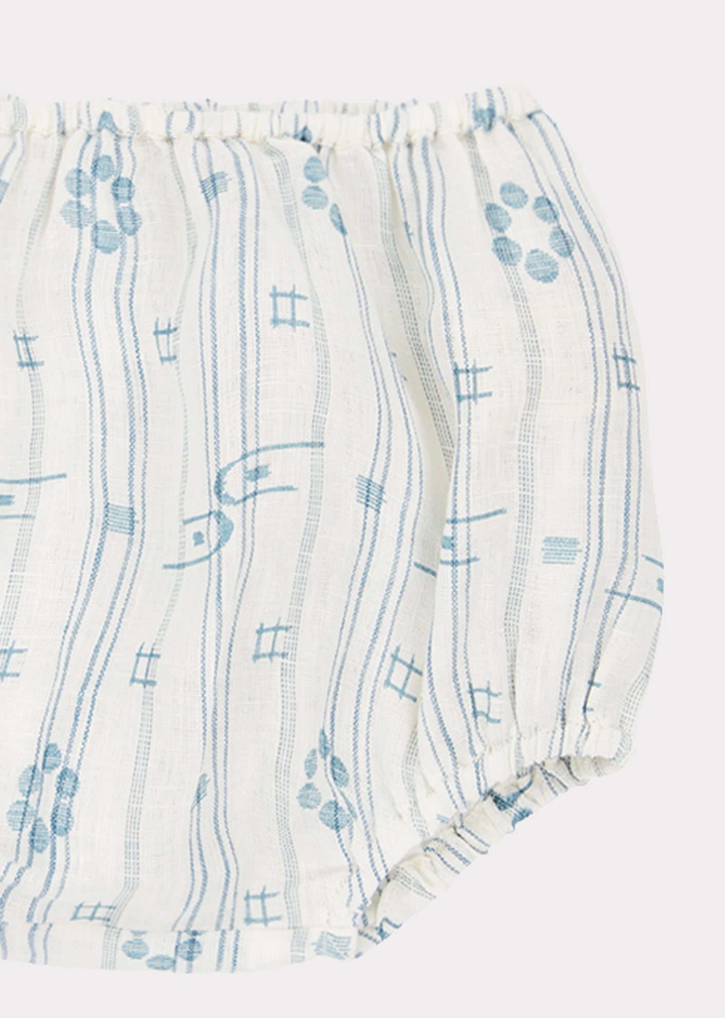 Baby Girls Light Blue Bloomers