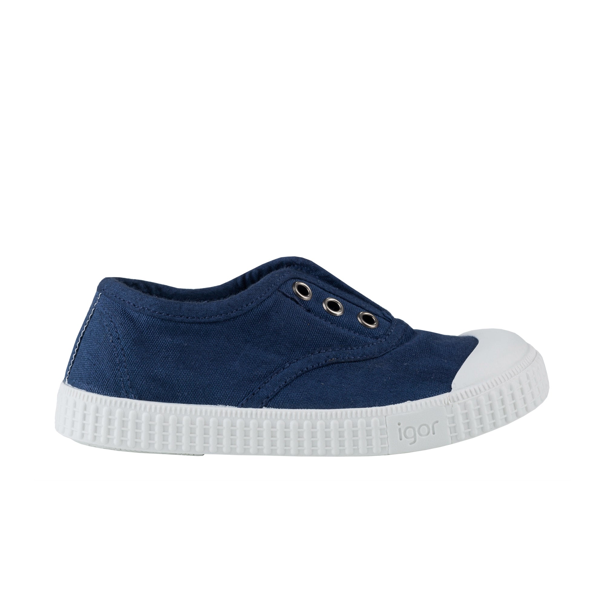 Boys Dark Blue Cotton Shoes