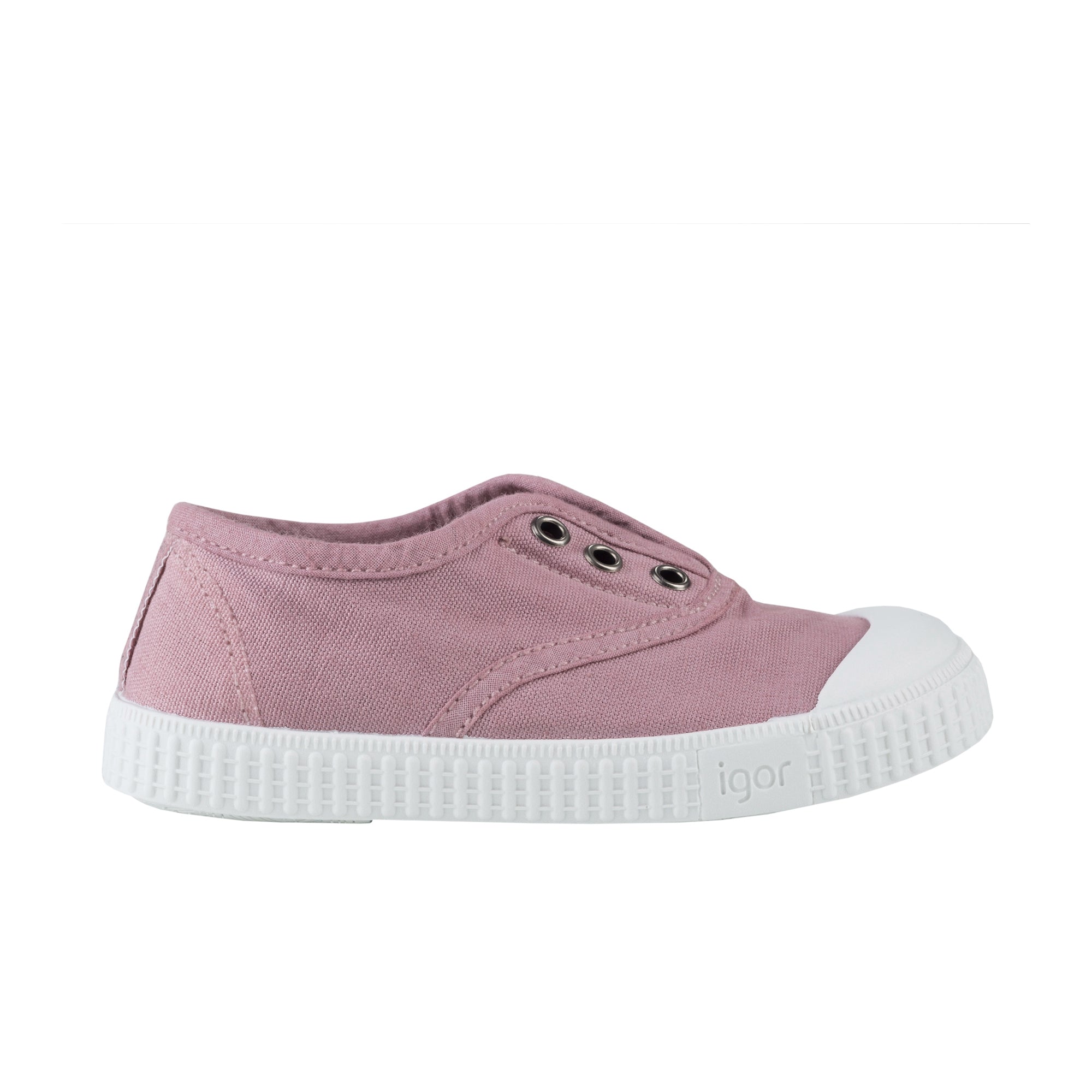 Girls Citron Purple Cotton Shoes