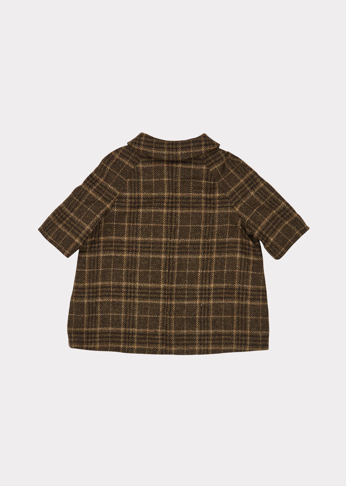 Baby Boys & Girls Green Check Shelduck Coat