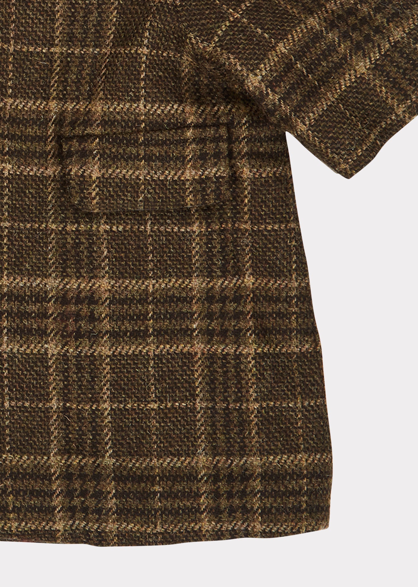 Baby Boys & Girls Green Check Shelduck Coat