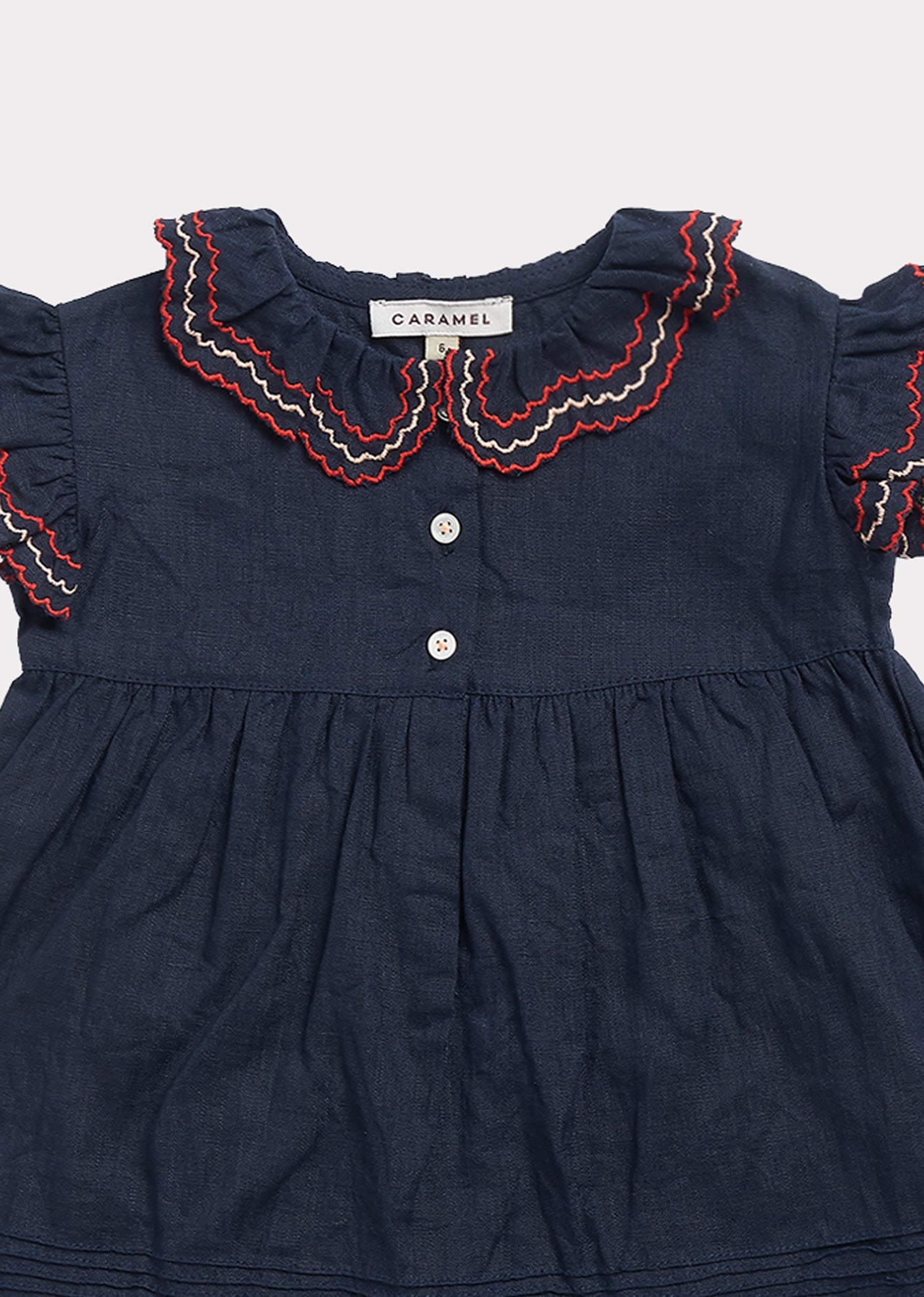 Baby Girls Navy Dress