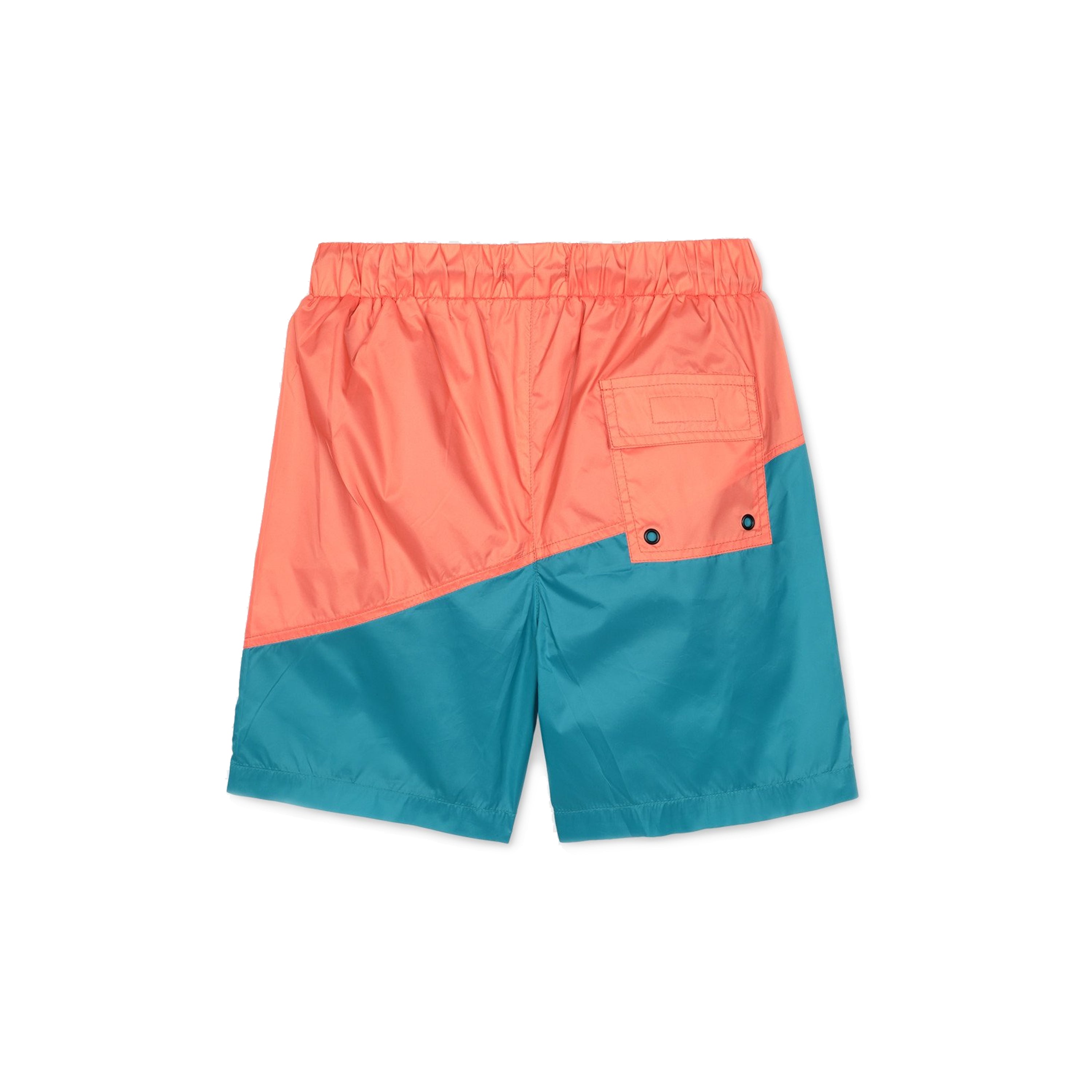 Boys Orange & Blue Swim Shorts