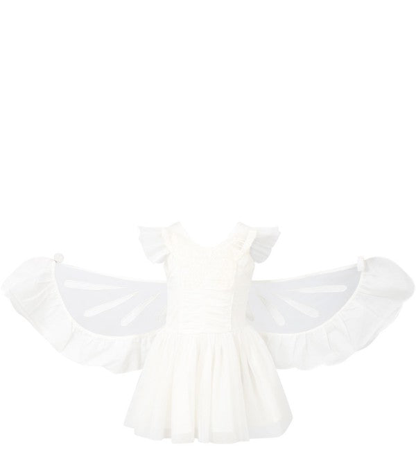 Robe en Tulle Papillon Blanche pour Filles